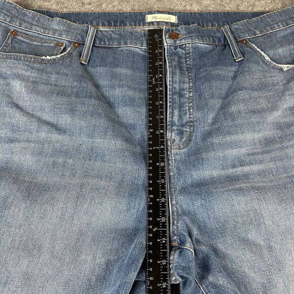 Madewell Jeans Womens 37 The Perfect Vintage Crop Jean Medium Wash Denim - Picture 7 of 11
